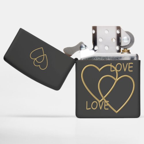 I Love you Zippo Lighter