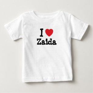 I love Zaida heart T-Shirt