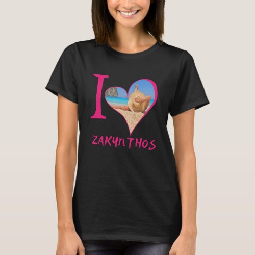 I love Zakynthos Grecee T_Shirt