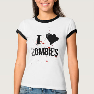 I Love Zombies Shirt