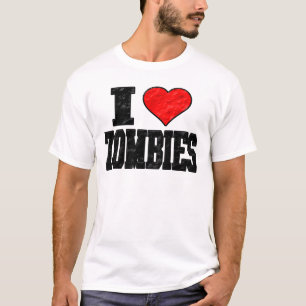 I Love Zombies T-Shirt