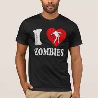 i love zombies T-shirt