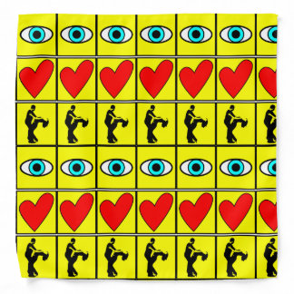 i love zouk / dance bandana