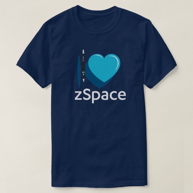 "I Love zSpace" T-Shirt (Design Front)