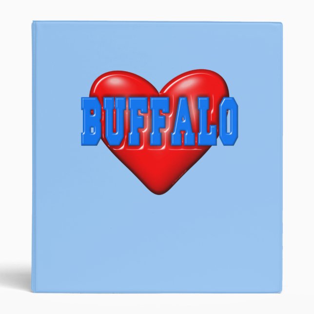 I LoveBuffalo Binder (Front)