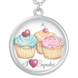I LoveCupcakes necklace