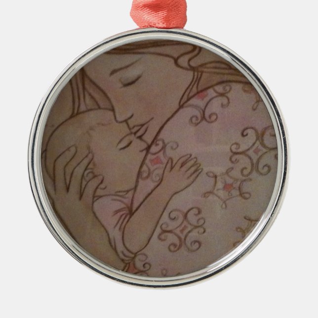 I loved you before I met you Metal Ornament (Front)