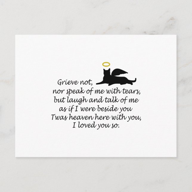 I LOVED YOU SO POSTCARD (Front)