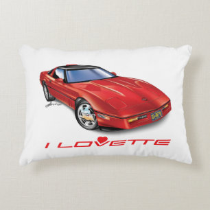 I LOVETTE UNIQUE CAR DESIGN ACCENT PILLOW