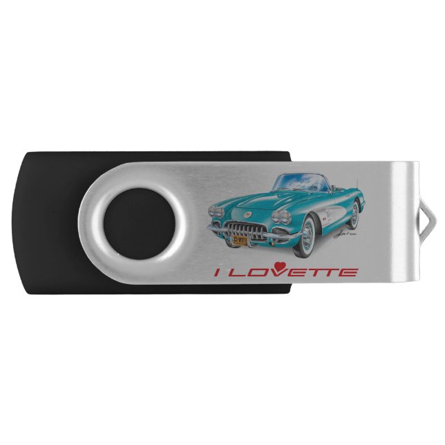 I LOVETTE UNIQUE CAR DESIGN FLASH DRIVE (Front)