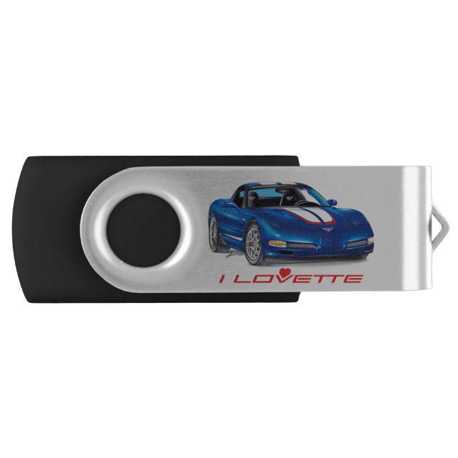 I LOVETTE UNIQUE CAR DESIGN FLASH DRIVE (Front)