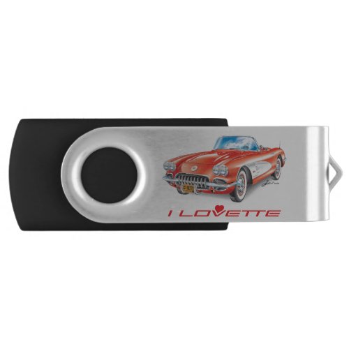 I LOVETTE UNIQUE CAR DESIGN FLASH DRIVE