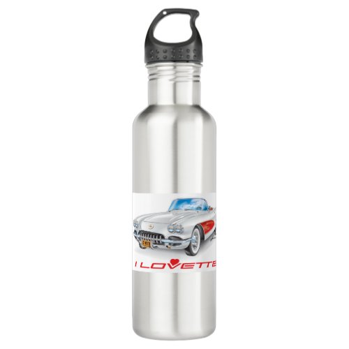 I LOVETTE UNIQUE CAR DESIGN STAINLESS STEEL WATER BOTTLE