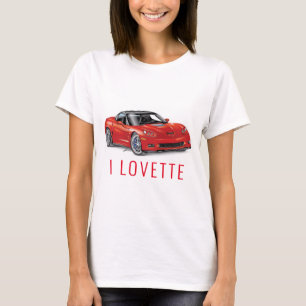 I LOVETTE UNIQUE CAR DESIGN T-Shirt