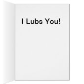 I Lubs You (Inside (Right))