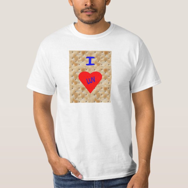 I LUV CRACKERS T-Shirt (Front)