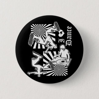 I LUV Dance-W Pinback Button