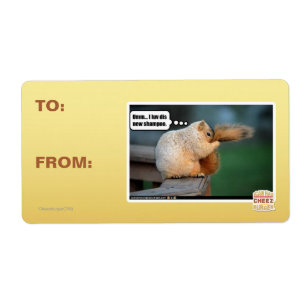 I luv dis new shampoo label