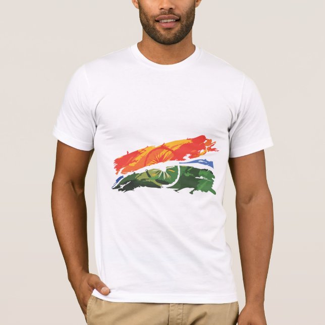 I LUV INDIA t-shirts (Front)