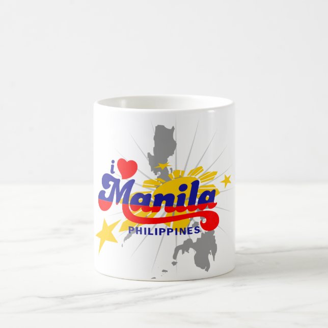 i luv Manila Coffee Mug (Center)