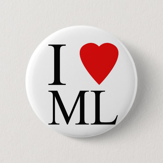 I Luv Moonlight Button (Front)