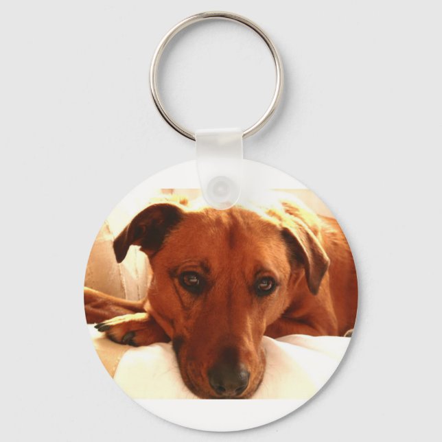 I LUV MY COUCH KEYCHAIN (Front)
