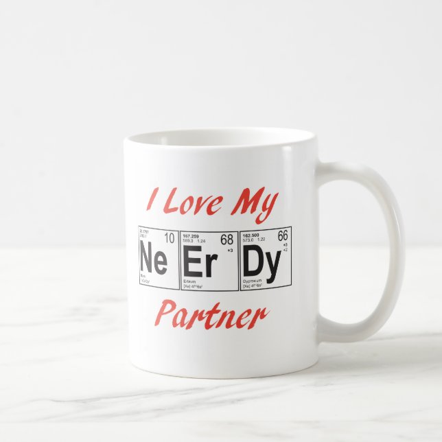 i luv my nerd mug (Right)