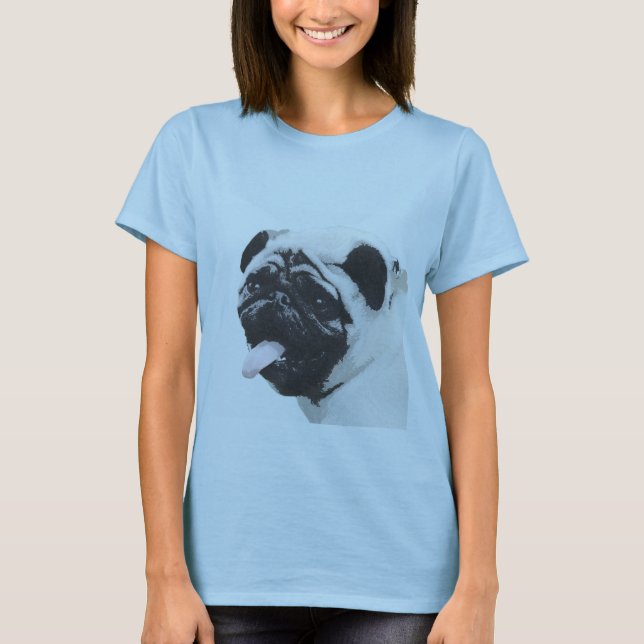 I Luv My Pug T-Shirt (Front)