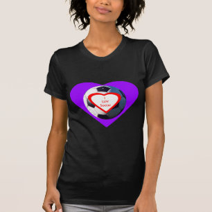 I LUV Soccer Ball jGibney The MUSEUM Zazzle Gifts T-Shirt