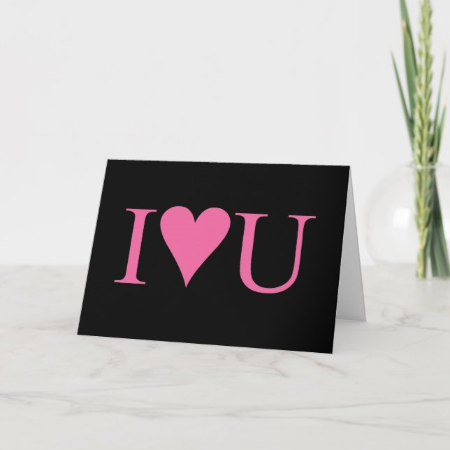 I LUV U CARD (Front)