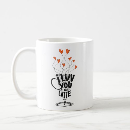 I Luv You Allate Coffee Mug