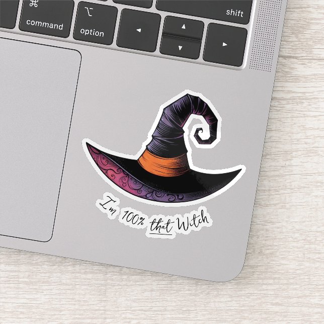 I’m 100% that Witch  Sticker (Detail)