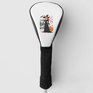 I’m A Bad Witch Golf Head Cover