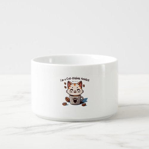 I m a Cat_ffeine Addict Bowl