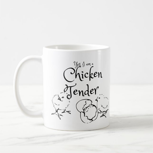 I’m a Chicken Tender Mug – Funny Chicken Owner (Left)