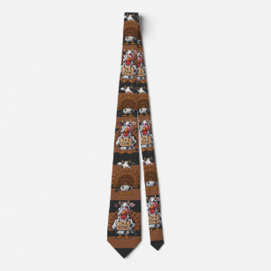 I’m a Cow Turkey   Funny Thanksgiving Disguise Neck Tie