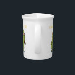 I’m a Fit-Dill! Funny Fitness Pickle Pun Design |  Beverage Pitcher<br><div class="desc">Ready to get in a “Fit-Dill”? 🥒💪 This adorable fitness pickle design is the perfect mix of cute and clever. Featuring a happy cartoon pickle rocking a headband and smartwatch, this punny artwork is made for gym lovers, workout enthusiasts, food pun fans, and anyone who appreciates wholesome humor. Whether you're...</div>