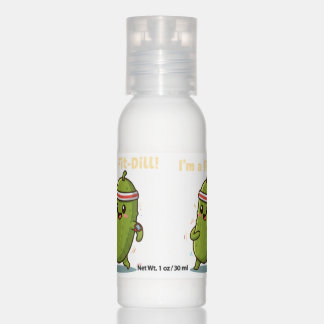 I’m a Fit-Dill! Funny Fitness Pickle Pun Design | Hand Lotion
