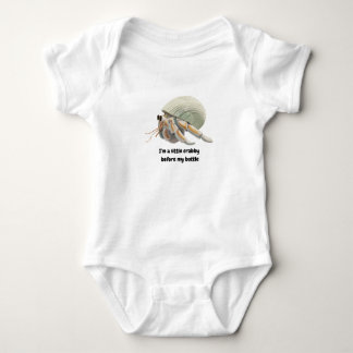 I’m a Little Crabby Before My Bottle Baby Bodysuit