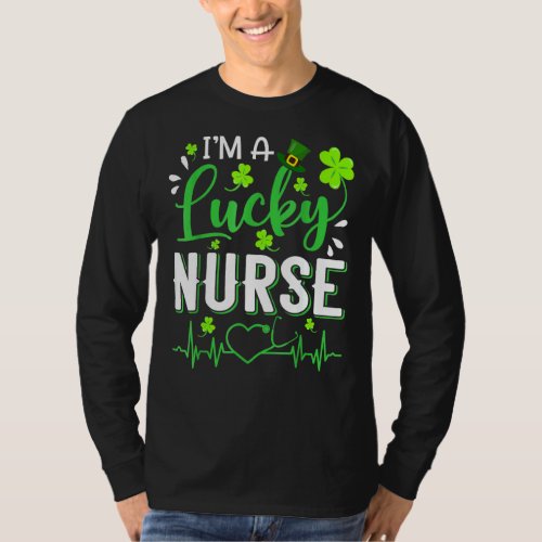 I M A Lucky Nurse Shamrock Top Hat St Patrick S Da
