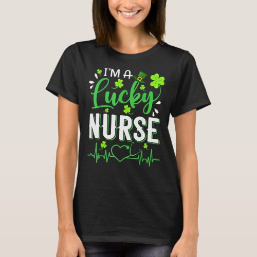 I M A Lucky Nurse Shamrock Top Hat St Patrick S Da