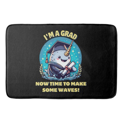 I m a narwhal graduate Now time to make some wave Bath Mat