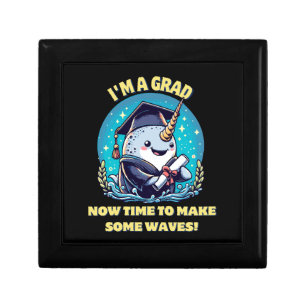 I m a narwhal graduate! Now time to make some wave Gift Box