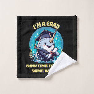 I m a narwhal graduate! Now time to make some wave Wash Cloth