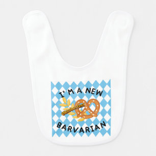 I’m a New Bavarian Baby Bib   Oktoberfest Costume