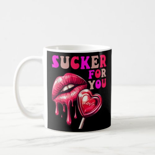 I m A Sucker For You Candy Heart Love Happy Valent Coffee Mug