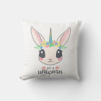 I’m a Unicorn Throw Pillow
