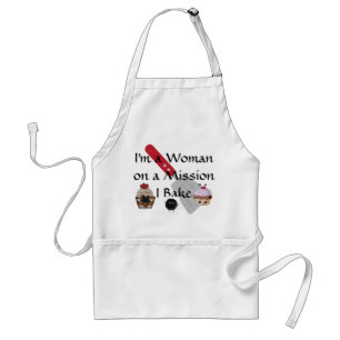 I"m A Woman on A Mission Apron
