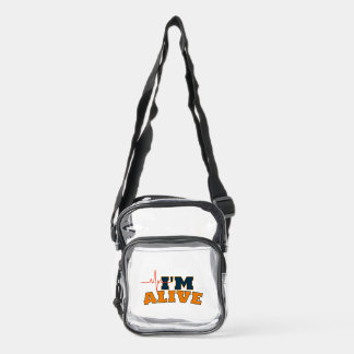 I’m Alive Funny Quote Tote Bag