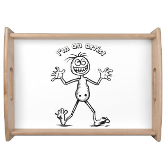 I m an artist serving tray